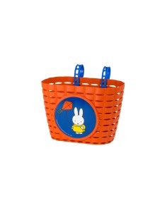 Fahrradkorb Widek Miffy mit Drachen - Orange