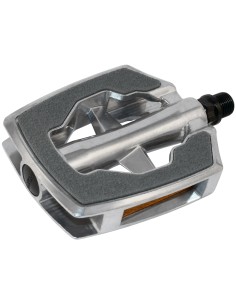 Pedale Marwi SP-890 Aluminium mit Sandblock - Silber