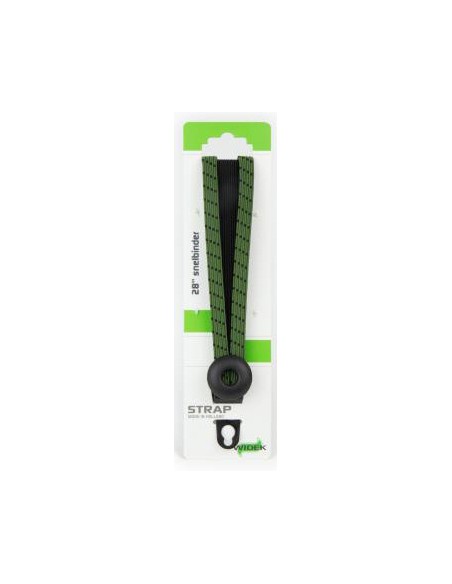 Spanngurt Gepäckträger Widek Eye 24/12mm mit schwarzen Stahlplatten - Olivgrün/Schwarz