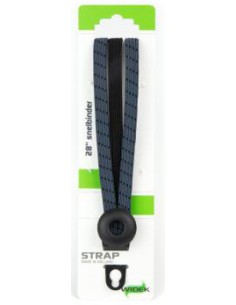 Spanngurt Gepäckträger Widek Eye 12/12mm mit schwarzen Stahlplatten - Blau Grau/Schwarz