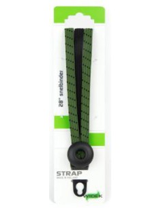 Spanngurt Gepäckträger Widek Eye 12/12mm mit schwarzen Stahlplatten - Olivgrün/Schwarz