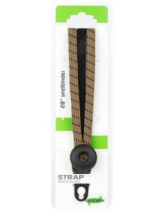 Spanngurt Gepäckträger Widek Eye 12/12mm mit schwarzen Stahlplatten - Chinin/Schwarz