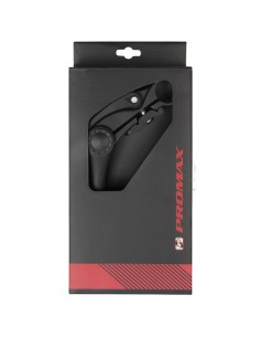 Lenkervorbau 1" Promax Aluminium 0-70° Verstellbar mit Ø25,4 mm Lenkerklemmung - Schwarz
