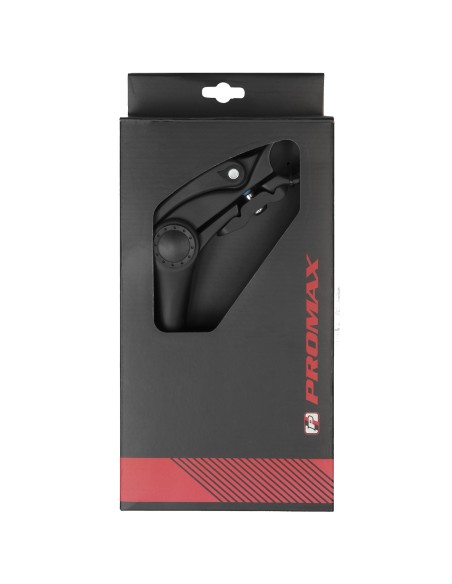 Lenkervorbau 1" Promax Aluminium 0-70° Verstellbar mit Ø25,4 mm Lenkerklemmung - Schwarz