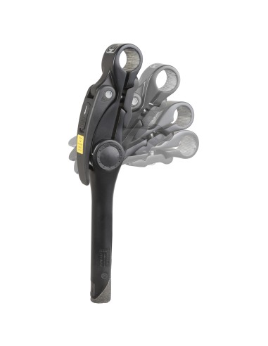 Lenkervorbau 1" Promax Aluminium 0-70° Verstellbar mit Ø25,4 mm Lenkerklemmung - Schwarz