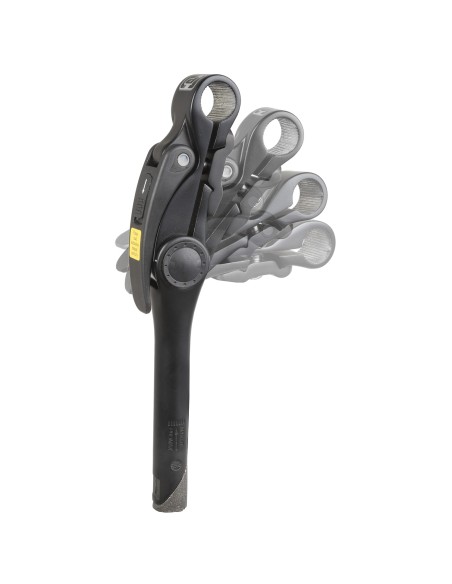 Lenkervorbau 1" Promax Aluminium 0-70° Verstellbar mit Ø25,4 mm Lenkerklemmung - Schwarz