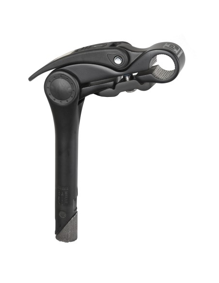 Lenkervorbau 1" Promax Aluminium 0-70° Verstellbar mit Ø25,4 mm Lenkerklemmung - Schwarz