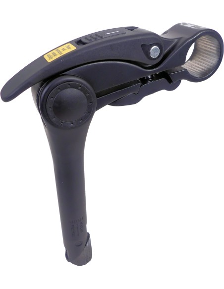 Lenkervorbau 1" Promax Aluminium 0-70° Verstellbar mit ø31,8mm Lenkerklemmung - Schwarz
