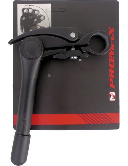 Lenkervorbau 1" Promax Aluminium 0-70° Verstellbar mit ø31,8mm Lenkerklemmung - Schwarz