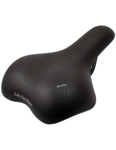 Fahrradsattel Selle San Remo Donau für City-/Trekkingfahrräder   Schwarz (Werkstattverpackung)