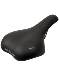 Fahrradsattel Selle San Remo Mosel für City-/Trekkingfahrräder   Schwarz (Werkstattverpackung)