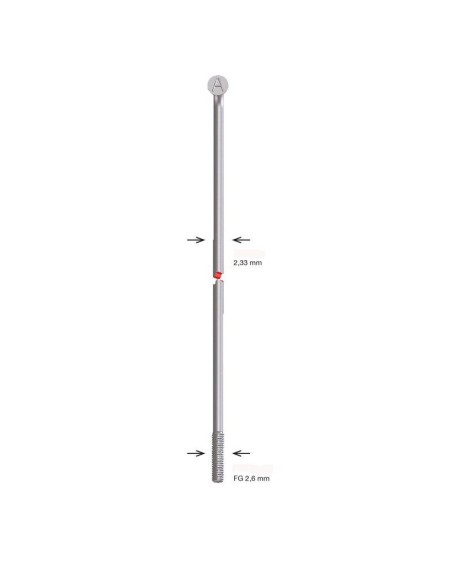 Speichen 270-13 Alpina Raggi ø2.33mm FG 2,6 - Galvanisiert (144 Stück)
