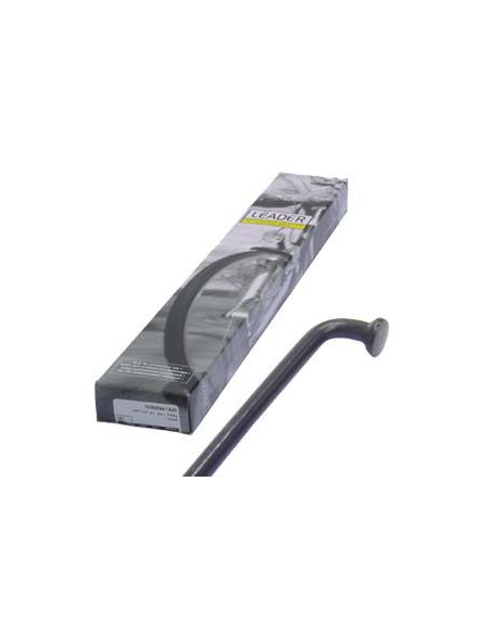 Speichen 284-13 Sapim Leader ø2.33mm FG 2,6 - Edelstahl - Schwarz (100 Stück)