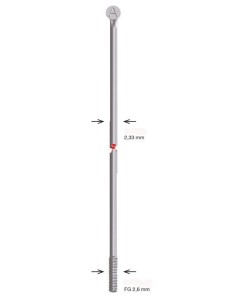 Speichen 262-13 Alpina ø2.33mm FG 2.6 - Galvanisiert (144 Stück)