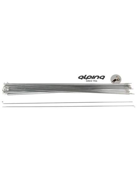 Speichen 296-14 Alpina ø2.00 mm FG 2.3 - Galvanisiert (144 Stück)