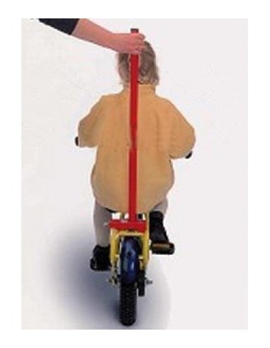 Fahrrad-Gleichgewichtstrainer / Schiebestange - Rot