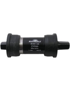 Tretlager Sunrace  127mm/ø40 ohne Keilachse - Schwarz