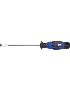 Schlitzschraubendreher Cyclus 3 x 80 Chrom-Vanadium Schwarz/Blau.