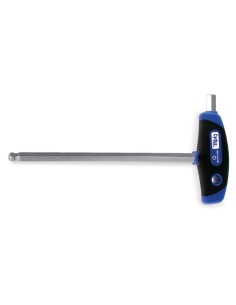 Sechskantschlüssel mit Kugelkopf Cyclus 6mm mit 200mm Klinge - Mehrkomponenten T-Griff