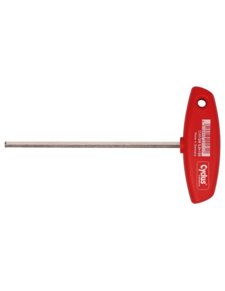 Sechskant-Stiftschlüssel Cyclus 6 mm mit T-Griff und MagicRing®, L  150 mm