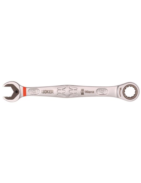 Knarren-Ring-Maulschlüssel Cyclus Wera Joker 17mm