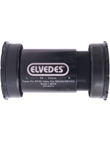 Tretlager Elvedes Twist Fit PF30 (passt auch für BB386 / BB392)