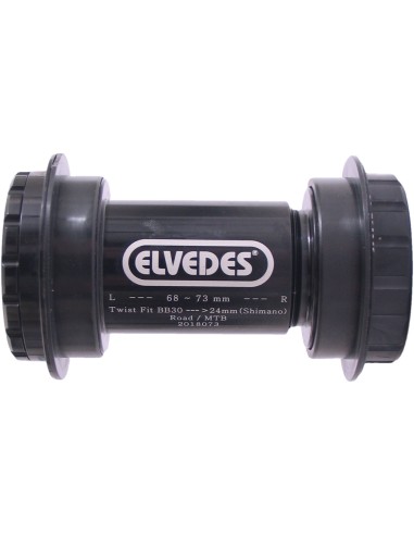 Tretlager Elvedes Twist Fit BB30 Shimano 68-73mm Kunststoff / Stahl