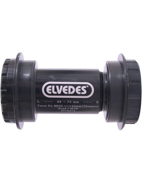 Tretlager Elvedes Twist Fit BB30 Shimano 68-73mm Kunststoff / Stahl