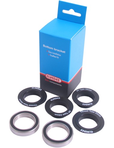 Tretlager Ersatzset Elvedes BB90 / BB95 nur für Trek (6 Stück)