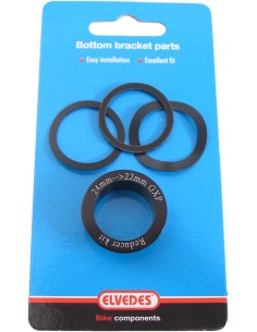 Reduzierkit Elvedes - Tretlager von 24mm auf 22mm GXP (4 Stück)