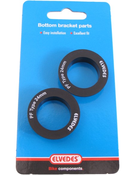 Tretlagerkappen Elvedes für Shimano 24mm Press-Fit (2 Stück)