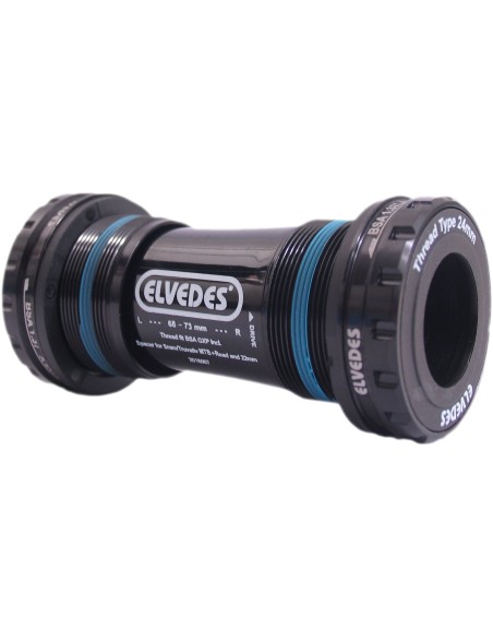 Tretlager Elvedes BSA GXP für MTB + Race inkl. Distanzstücke für SRAM / Truvativ