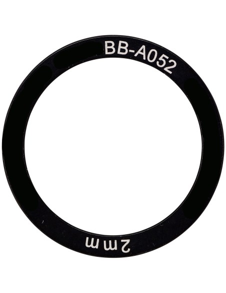 Distanzring Tretlager Elvedes 38 x 30 x 2.0 mm - Aluminium (6 Stück)