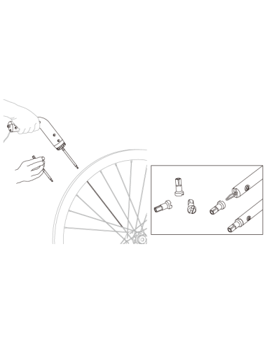 Nippelschlüssel für Tiefe Felgen IceToolz 12S4