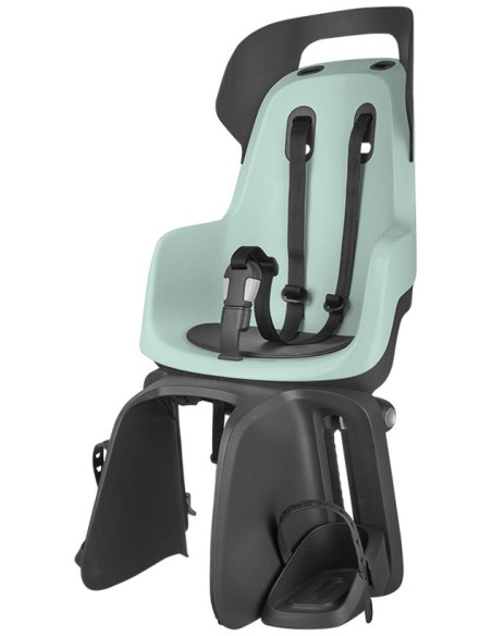 Kindersitz für Hinten Bobike Maxi Go - Marshmallow Mint - Gepäckträgerbefestigung (CFS)