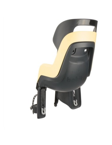 Kindersitz für Hinten Bobike Maxi Go - Lemon Sorbet - Rahmenbefestigung (FF)