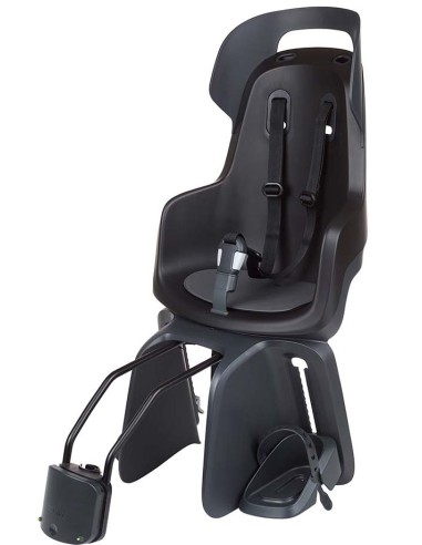 Kindersitz für Hinten Bobike Maxi Go mit Rahmenbefestigung (FF) - Urban Black