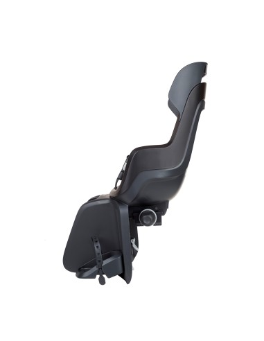 Kindersitz für Hinten Bobike Go Maxi RS mit Gepäckträgerbefestigung (CFS) und Schalfposition - Urban Black