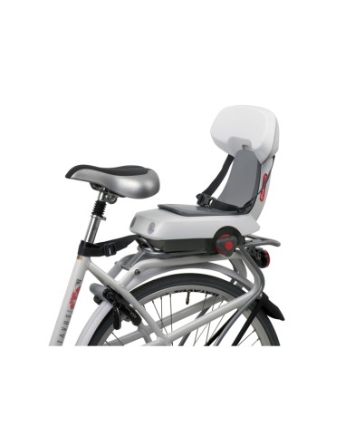 Kindersitz für Hinten Polisport Guppy Junior - Weiß/ Dunkelgrau