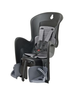 Kindersitz für Hinten Polisport Bilby Maxi Gepäckträgerbefestigung (CFS) - Schwarz/Grau