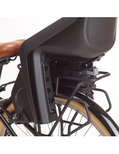 Kindersitz für Hinten Polisport Bubbly Maxi+ mit MIK HD System - Schwarz / Dunkelgrau