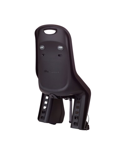 Kindersitz für Hinten Polisport Bubbly Maxi+ mit MIK HD System - Schwarz / Dunkelgrau