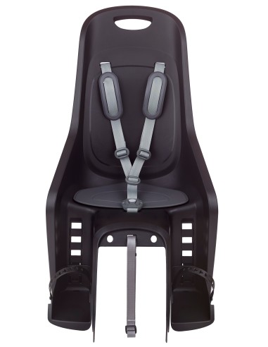 Kindersitz für Hinten Polisport Bubbly Maxi+ mit MIK HD System - Schwarz / Dunkelgrau