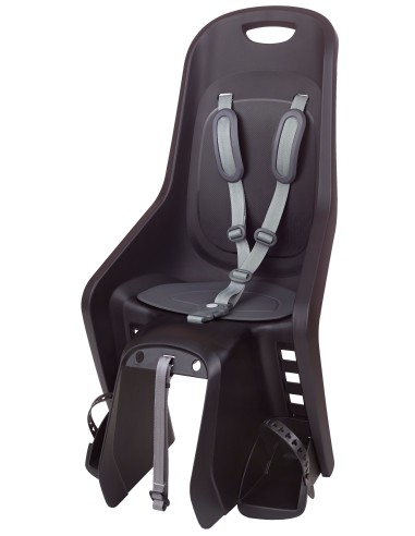 Kindersitz für Hinten Polisport Bubbly Maxi+ mit MIK HD System - Schwarz / Dunkelgrau