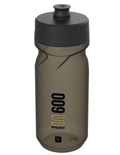 Trinkflasche mit Schraubverschluss Polisport S600 - 600ml restyle - Transparent/Schwarz/Schwarz