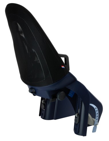 Kindersitz für Hinten Qibbel Air mit Montage am Gepäckträger (CFS) - Denim Blue