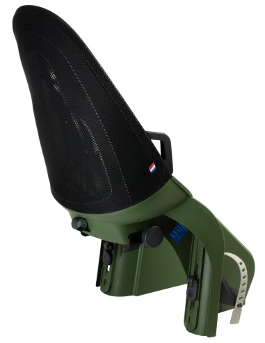 Kindersitz für Hinten Qibbel Air mit Montage am Rahmen (FF) - Magic Green