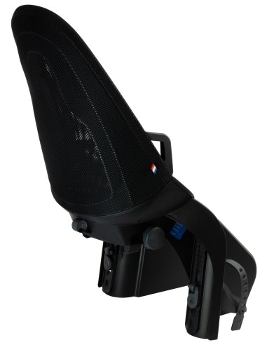 Kindersitz für Hinten Qibbel Air mit Montage am Rahmen (FF) - Schwarz