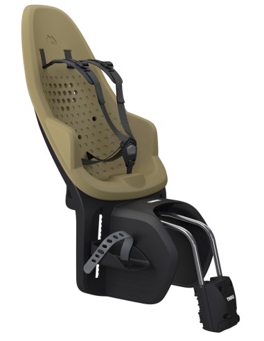 Kindersitz für Hinten Thule Yepp 2 Maxi mit Rahmenbefestigung (FM) - Fennel Tan