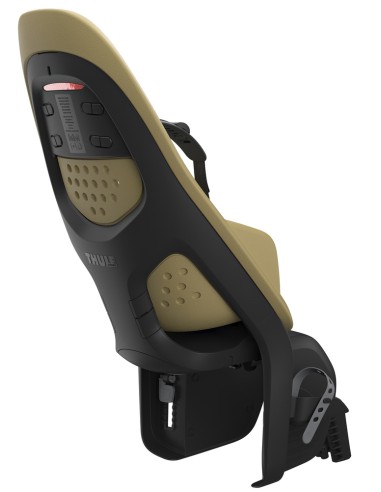 Kindersitz für Hinten Thule Yepp 2 Maxi mit Rahmenbefestigung (FM) - Fennel Tan